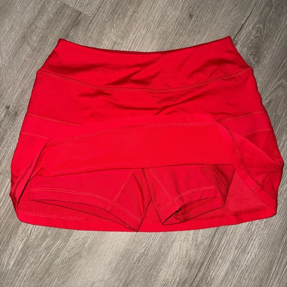 Nike Bright Red Sports Skirt - Picture 3 of 3